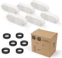 Cat Water Fountain Filter Replacement for Stainless Steel Pet Fountain – Essentials for Cats - 6+6 Pack - image 4