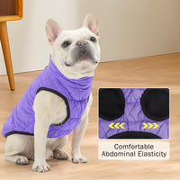 Winter Dog Vest Coat with Harness Built in – Essentials for Dogs - #2 Purple-Gloss / S(Chest 14")-Regular - image 4