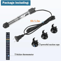 HITOP 50W Adjustable Aquarium Heater - 7in-50w - image 4
