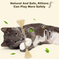 4 Pack Silvervine Sticks for Cats - Grey / 8 - image 3
