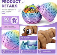 50 pcs 3D Printed Animal Figurines - STYLE 2 - image 3