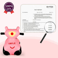 INPANY Bouncy Bull, Cow Hopper for Cowboys, Kid Gifts Toy - Pink Car Hopper - image 4