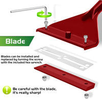 24.5’’ Professional Algae Scraper - S / Red - image 2