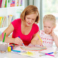 YGAOHF 24 Pcs Paint Brushes for Kids Bulk - 48 Pack - image 2