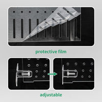 Aquarium Fish Tank Divider Acrylic Isolation Grid Board with Suction - 30x40cm - image 3