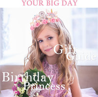 SuPoo 4th Birthday Headband Flower Crown for Girls Princess Tiara 4th - Pink-9th - image 4