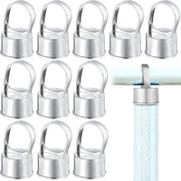 Therwen 12 pack aluminum chain link fence ring caps for 2-3/8 inch posts - view 4