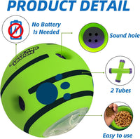 Dog Toys Ball, Interactive, M - Treat / S 3.14 in (8 cm) - image 2
