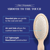 Chris Christensen Dog Brush, Original Series - Brown / 27mm-Regular - image 3