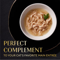 Sheba Selections Filets in Broth Adult Wet Cat Meal Complement Chicken Recipe, 1.3 oz. Cups, 12 Count