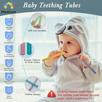Teething Straws Sticks for Babies 6-12-18 Months - Morandi - image 4