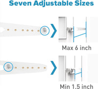 Neobay Cat Door Latch with Stabilizer - White 1 Pack - image 3