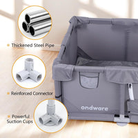 Whelping Box for Dogs and Puppies - 28×28×15in - image 4