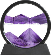 Moving Sand Art Liquid Motion - 7 inch / Purple
