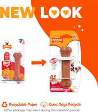 Nylabone Power Chew Original Bone Dog Chew Toys - Bacon / X-Small - image 3