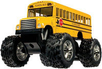 KinsFun 5" Monster School Bus Die Cast Metal Model
