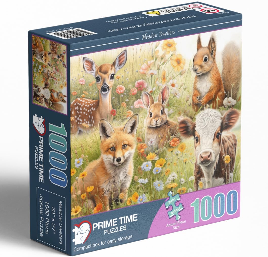 Christmas Advent Puzzle 1000 Piece Countdown 2026 – Fun for Kids & Family - Meadow Dwellers - image 3
