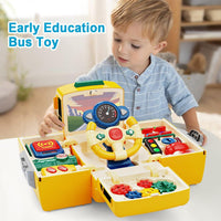 HONGTUO School Bus Toy with Sound and Light - School Bus Toy - image 4