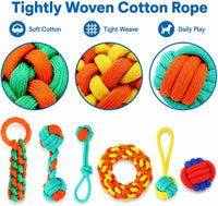 Aitmexcn Large Dog Toys for Aggressive Chewers - 6 Pack Teething-Medium - image 3