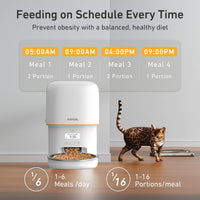 Automatic Cat Feeder, Over 180-day Battery Life - 3L-White / Basic - image 2