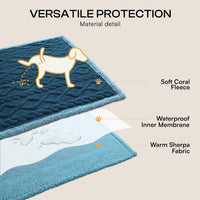 Luciphia Waterproof Dog Blanket - Navy / XL (85" x57") - image 3