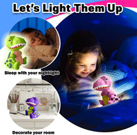 FUNZBO 4.3in Paint Your Own Dinosaur Lamp Kit - Dinosaur - image 4