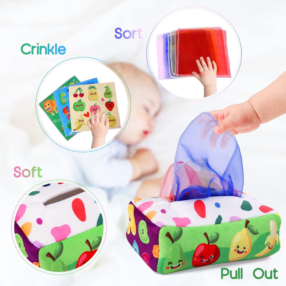 YOGINGO Baby Toys 6 to 12 Months - Colorful - image 2