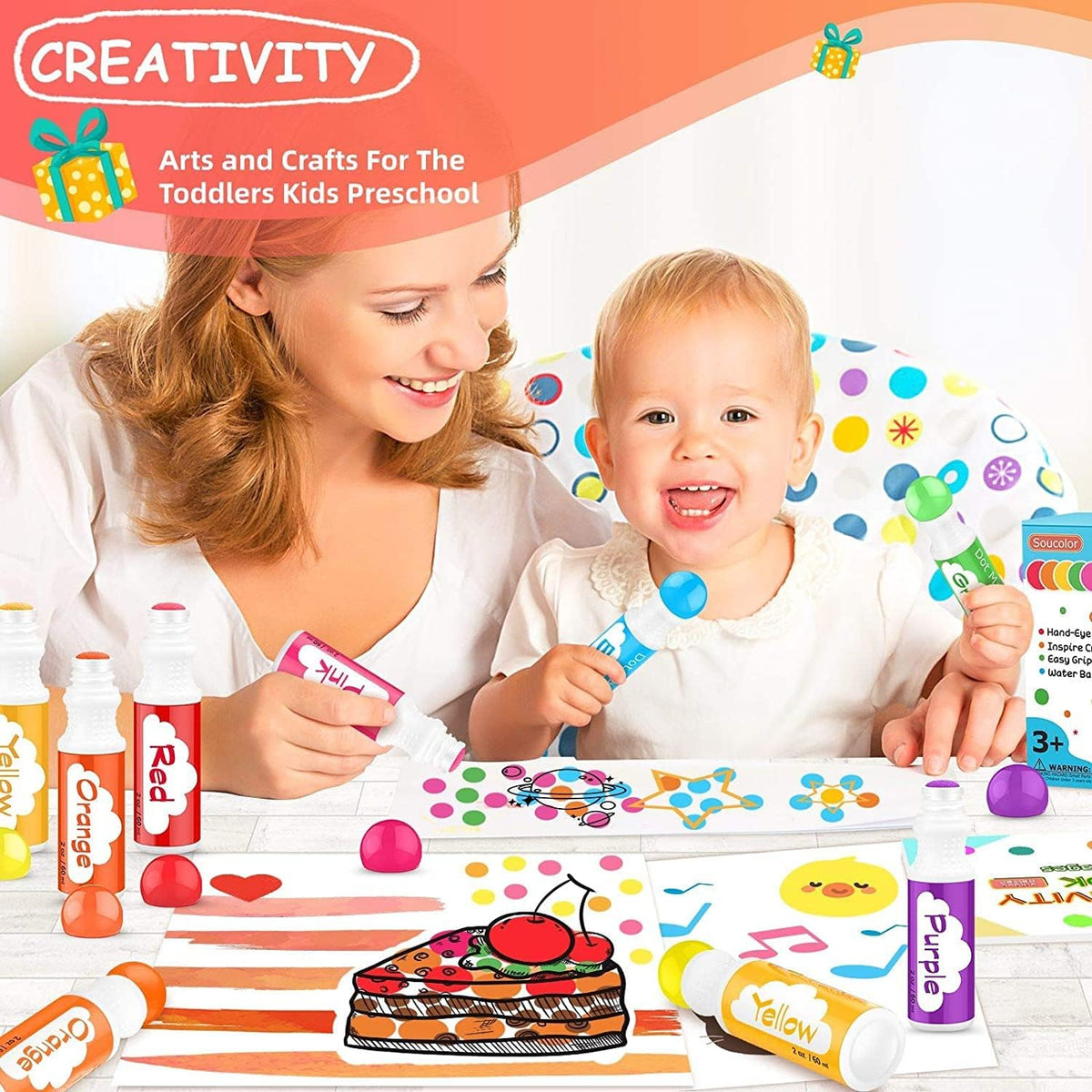 Dot Markers for Toddlers Kids - 8 - image 4