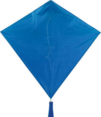 In the Breeze 3325, Coconut 30 Inch Diamond Kite, Solid White - Blueberry
