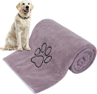 KinHwa Dog Towels for Drying Dogs - 30inchx50inch / Purple