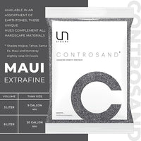 Ultum Nature Systems Controsand Maui Aquarium Gravel (3L) - Small Pebbles for Fish Tank - Planted Rocks - Substrate - Versatile Stones