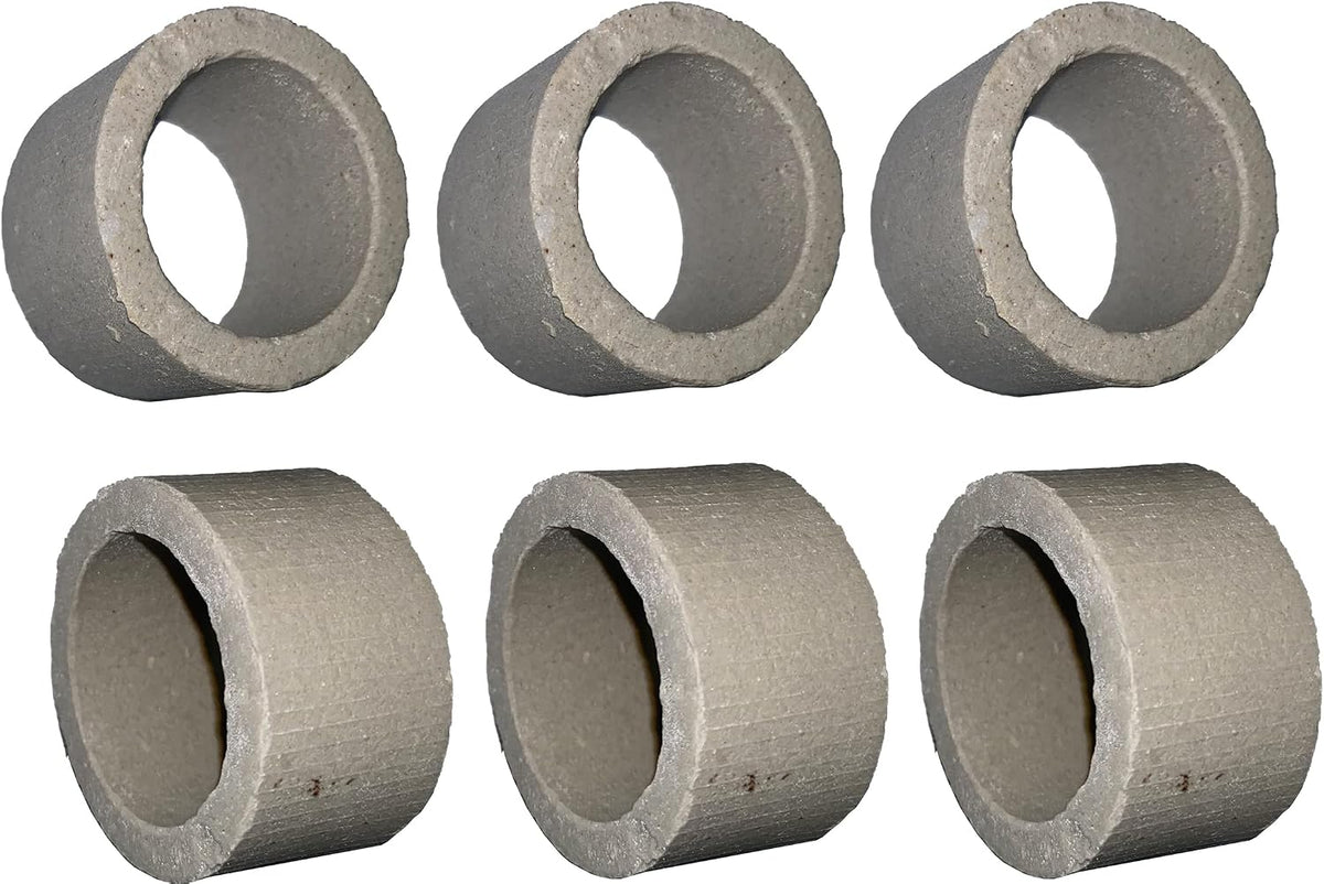 Awesome Aquatic Aquarium Plant Weights, Lead Ribbon Fish Anchors - 6 Pack Rings