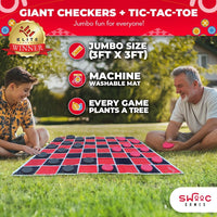 Swooc Games, 100% Machine-Washable Canvas - 3ft x 3ft - image 2