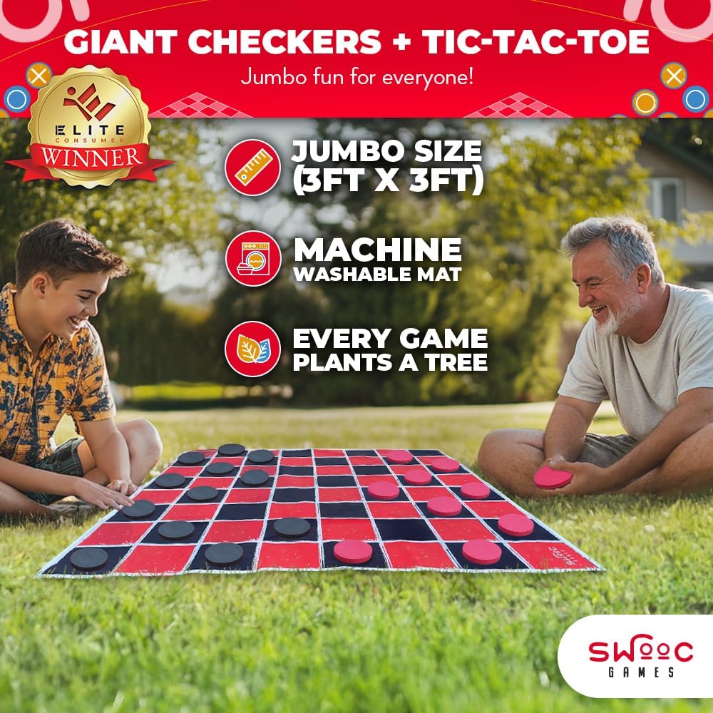 Swooc Games, 100% Machine-Washable Canvas - 3ft x 3ft - image 2