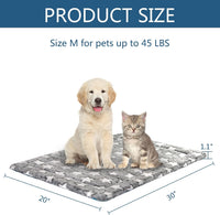 KROSER Fancy Crate Pad Bed Mat Reversible, Machine Washable - Medium - image 2