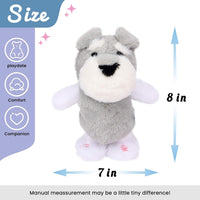 Hopearl Talking Singing Cowgirl Repeats What You Say Girl Walking - Schnauzer - image 2
