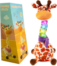 Emoin Adjustable Volume Control Dancing Cactus Toy Talking Cactus Toy - Dancing giraffe toy-adjustable volume