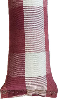 Extra Large 18" Catnip Kicker Toys/Kitty Kick Sticks/Cat-Nip Kick Sticks (Beige and Red Plaid) (Kickers Filled with 1 oz Premium Canadian Catnip)
