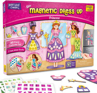 Imagimake DIY Magnetic Dress-Up Princess - Princess