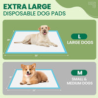 100 Count Large Dog & Cat Puppy Pee Pads - 30" x 28" (50 Count) - image 3