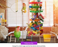 RUBY.Q 20in Large Parrot Toy - 3 Pack - image 3