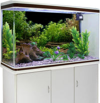 Aquarium Background Aquatic Plant Fish Tank Background Vinyl 30x18 - 24x12in/60x30cm - image 3