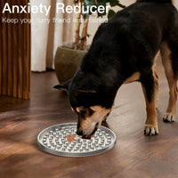 Lick Mat for Dogs & Cats, Double-Wall Stainless Steel - Small-1Pack - image 4