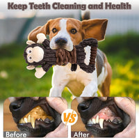Letsmeet Plush Dog Toy with Crinkle Paper - Monkey - image 4