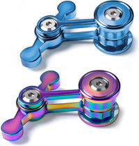 Fidget Spinner Toys for Adults Teen Boy - 2pc Color+blue
