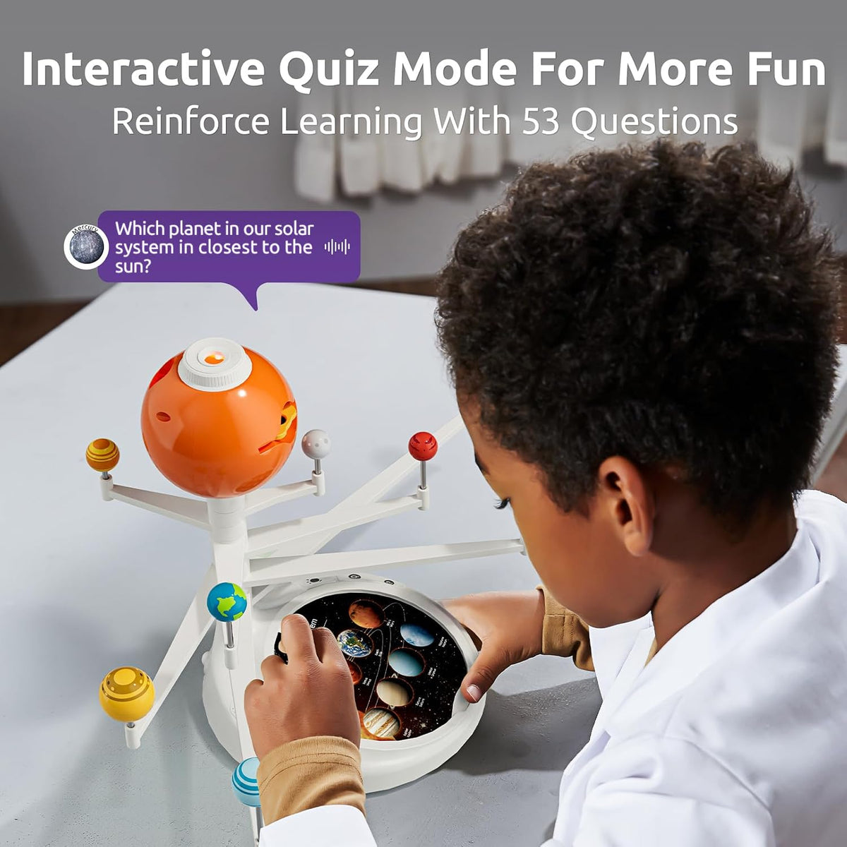 Science Can Solar System for Kids - White - image 4