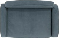Paws & Purrs Cat Sofa Bed, Pet Couch for Indoor Cats Elevated Cat Beds with Removable Washable Mattress Cover for Kitten, Puppy or Small Animal- 31.5" Wide, Cornflower