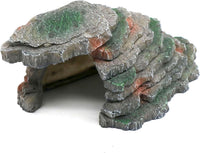 Gecko Hide Shale Scape Step Ledge - Small-B-7.3 * 4.4 * 3