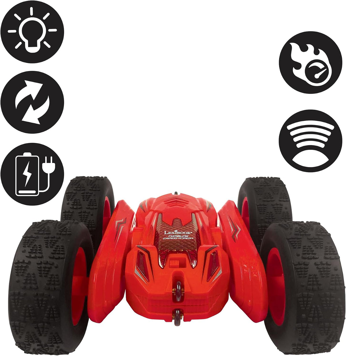 LEXiBOOK, Crosslander RC Motorcycle, RC18 – Fun for Kids & Family - Crosslander Vertical - image 2