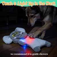 LECHONG 5Pack Dog Squeaky Plush Toys Puppy Toys Assortment Value - muti color - image 2